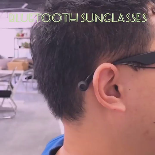Bone Conduction Audio  Sunglasses headphone Smart Touch